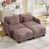 Chenille brun
