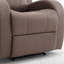 Fauteuil inclinable manuel moderne en similicuir
