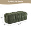 Banc de bout de lit, banc de chambre tapissier en chenille de 44,5 po, banc capitonné pour chambre à coucher, vestibule, salon, repose-pieds-120193230-116326917