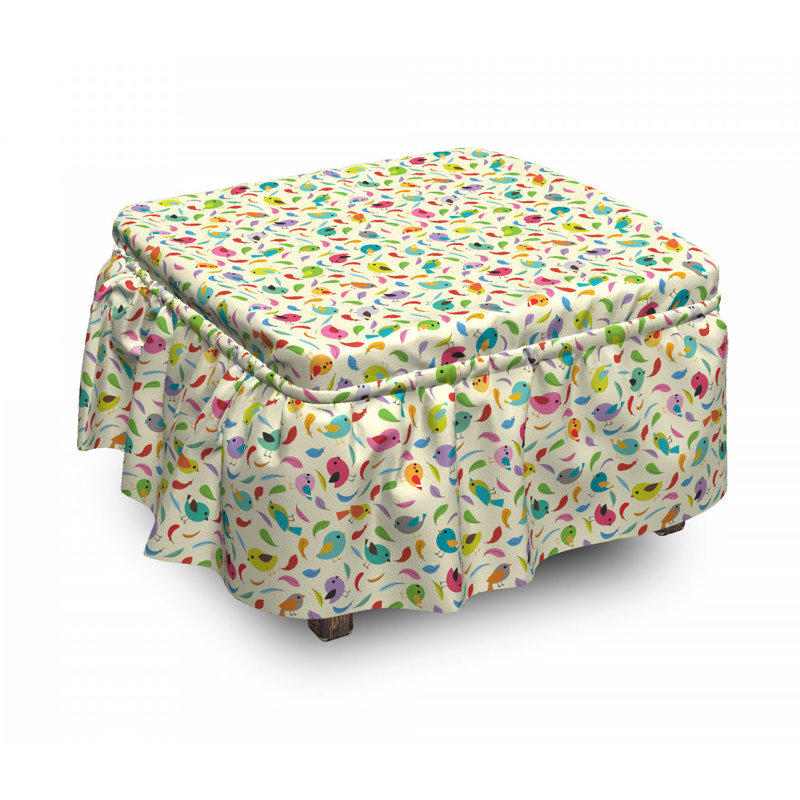 Housse pour de repose-pieds plumpy d’absorbement de tweet