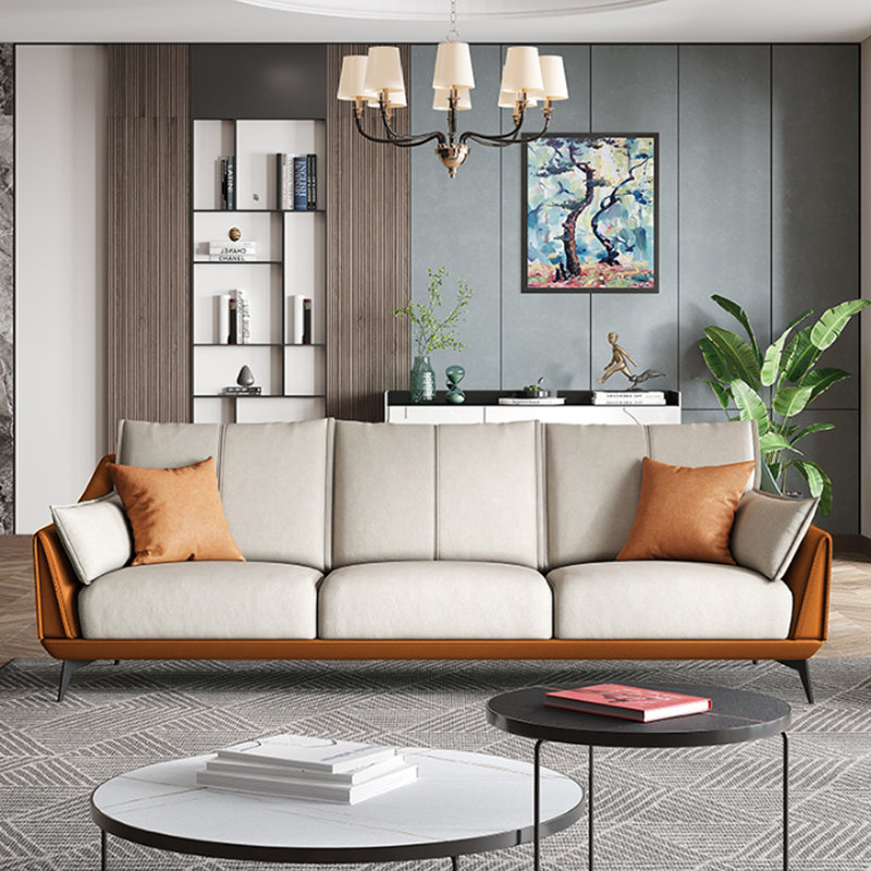 Dorli Flared Arm Sofa, 3