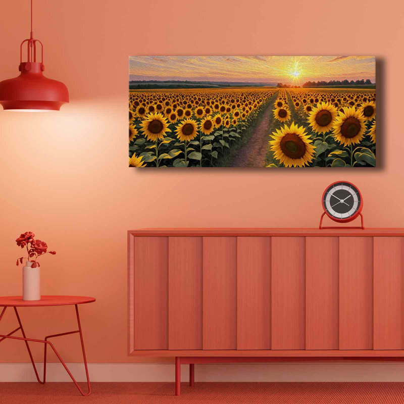 Peinture décorative sur toile