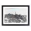 Snowy Toronto in Abstract - Picture Frame Graphic Art Print-55725852-55725853