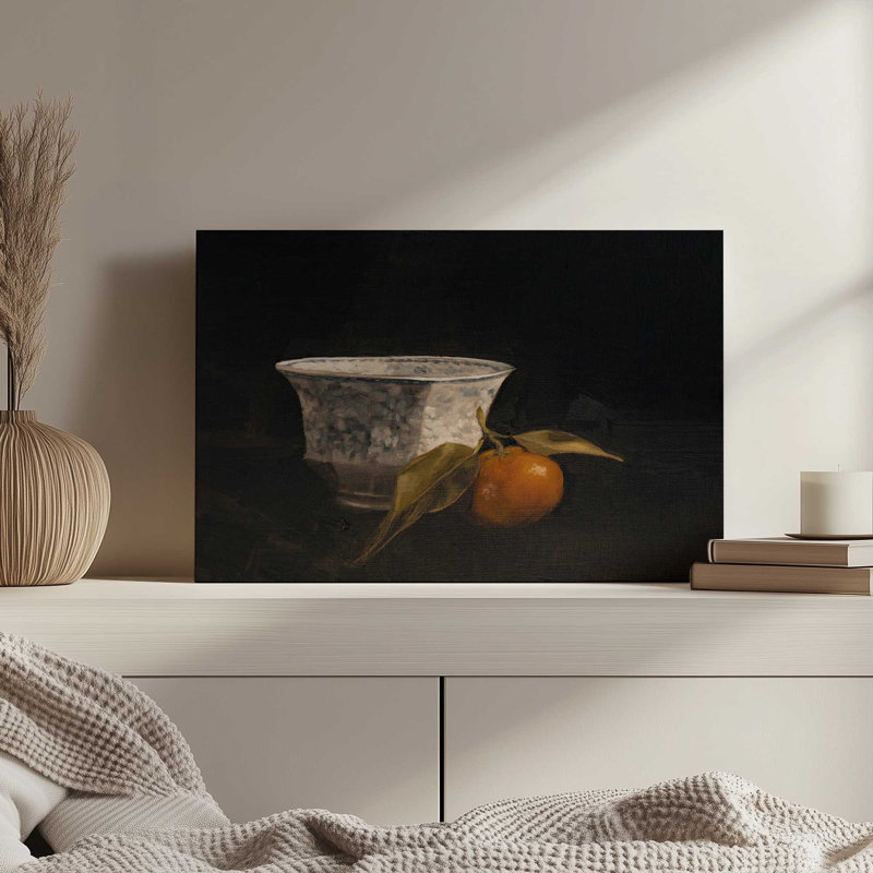 Reproduction d'art sur toile «Mute Table Still Life VII» par Marian Parsons, H 24 po x l 36 po