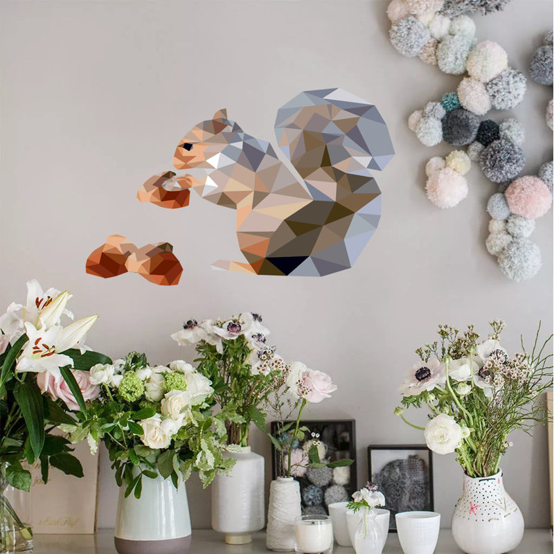 Animals Wall Decal, 10" H x 14" W