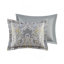 Ensemble d'édredon en coton 6 pièces gris-119922224