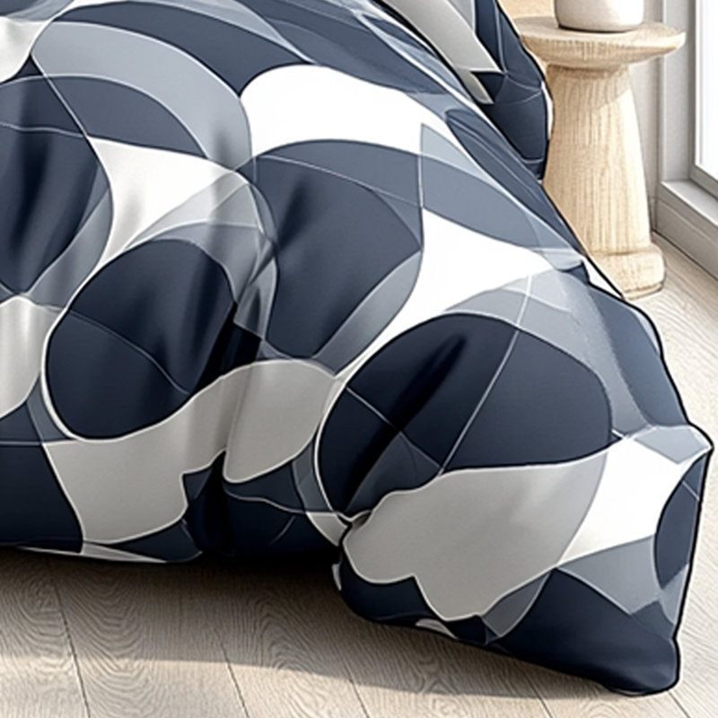 Nordic Style Abstract Geometric Pattern Duvet