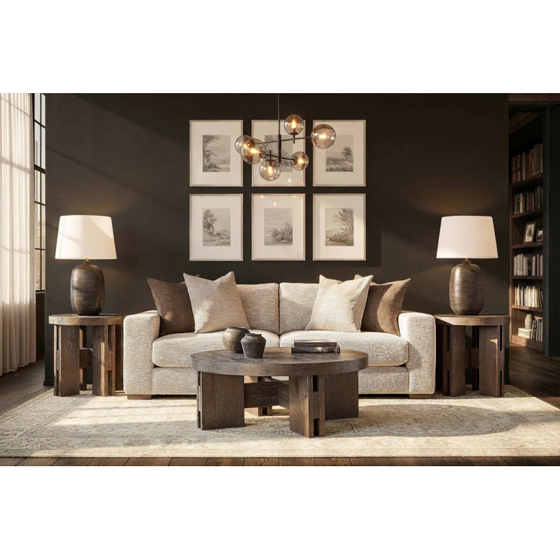 Bernhardt Outline Round Side Table