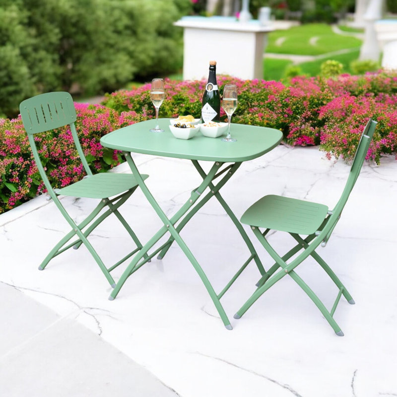 VENICE Bistro 80cm Square, Green