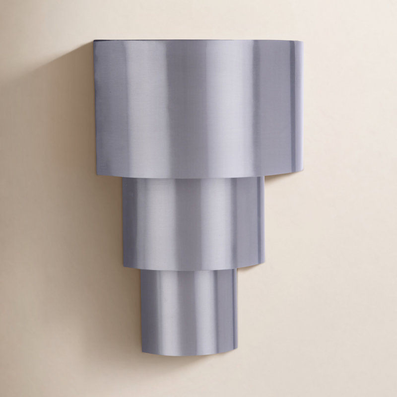 Lanterne murale d'extérieur à DEL, 6.63'' x 8.63'', Chrome