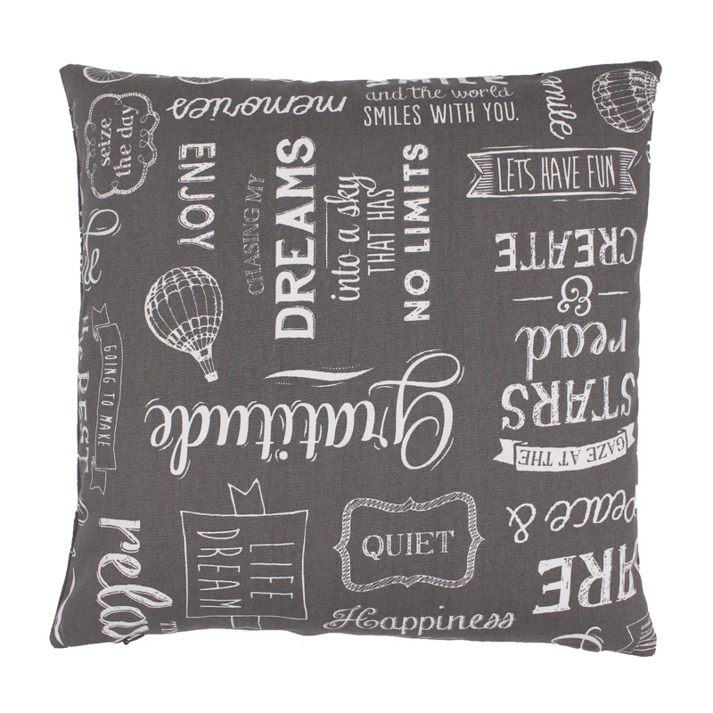 Laval Cotton Pillow Cover, Feathers