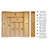 Oceanstar Design 5 Piece Drawer Organize Set