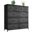 Commode double 10 tiroirs l 39,4 po-327813067
