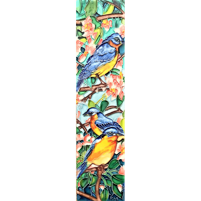 Carreau de céramique 4 x 16 po Birds