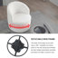 Chaise pivotante polyvalente à 360 ° avec rangement rond pour différentes pièces-1461291639