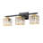 24'' 3 Light Gold Dimmable Vanity Light With Crystal Glass Shade-1182787827