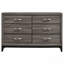 Commode 6 tiroirs