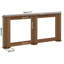 71 Inch Narrow Console Table Behind Couch, Fluted Skinny Entryway Table, Long Slim Sofa Table-2100104538
