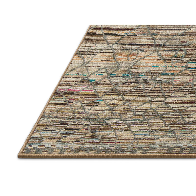 Tapis abstrait moderne 5123, Rectangle de 2 pi x 3 pi