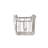 Ledbetter Stainless Steel Shower Basket
