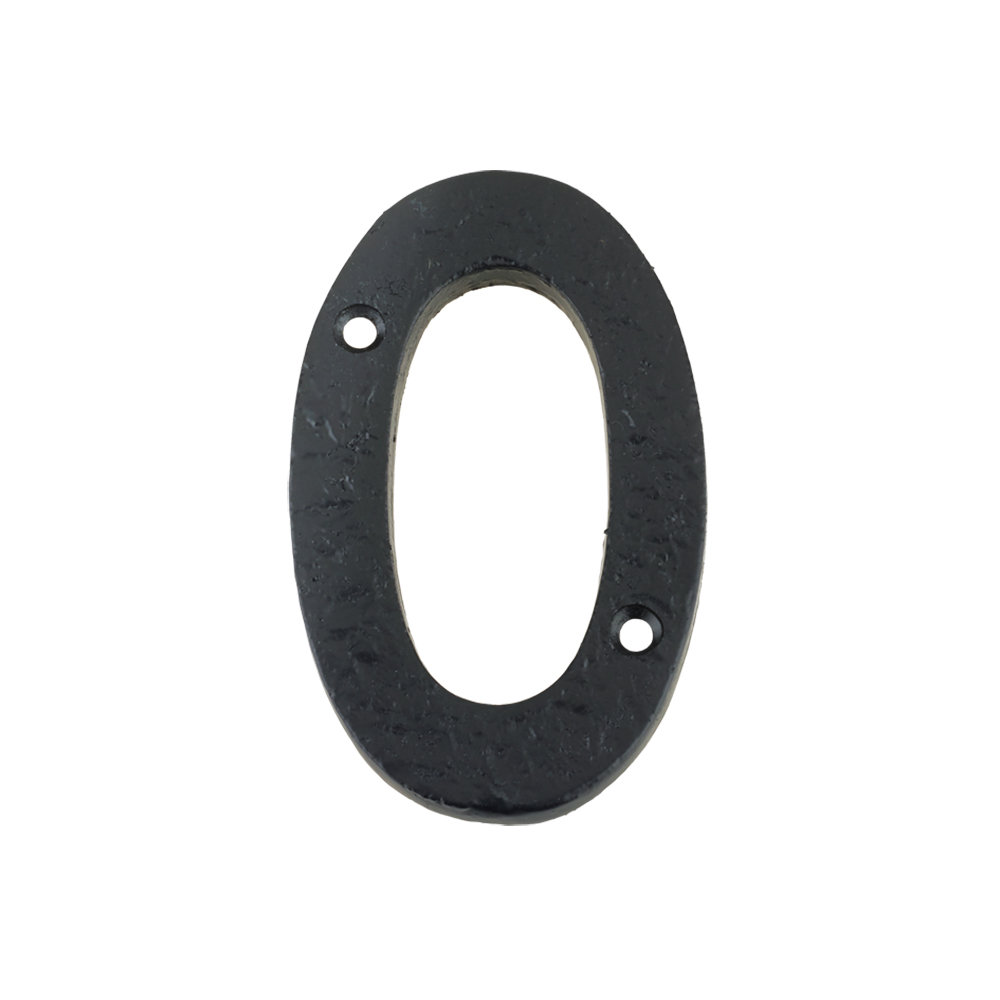 10cm H Metal House Number