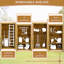 Armoire de rangement extérieure, abri de jardin, remise de piscine avec porte verrouillable, armoire d'appoint