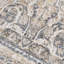 Tapis oriental en polyester tissé à la machine en beige-1028671060
