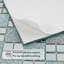 Ensemble de carreaux de mosaïque miroir 9 pièces Peel and Stick-779933276