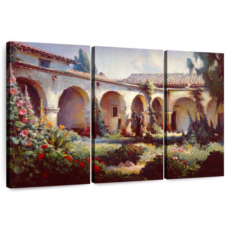 Lilie Mission San Juan Capistrano, 28" H x 45" W