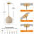1-Light Boho Kitchen Island Pendant