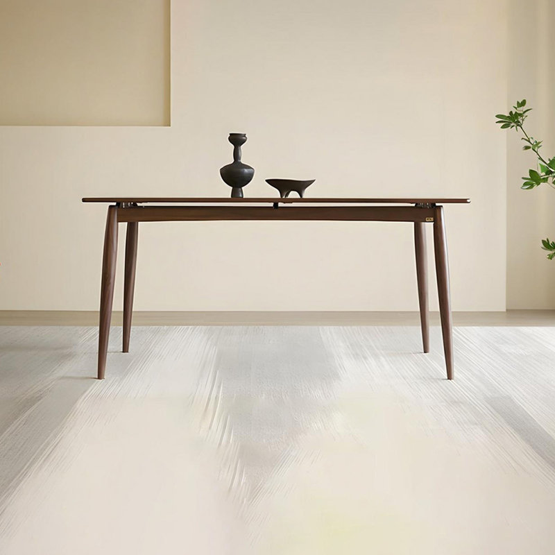 Table d'art en noyer noir, H 29,52 po x L 62,99 po x l 31,49 po