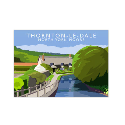 Thornton-Le-Dale North York Moors by Richard O'Neill - Print