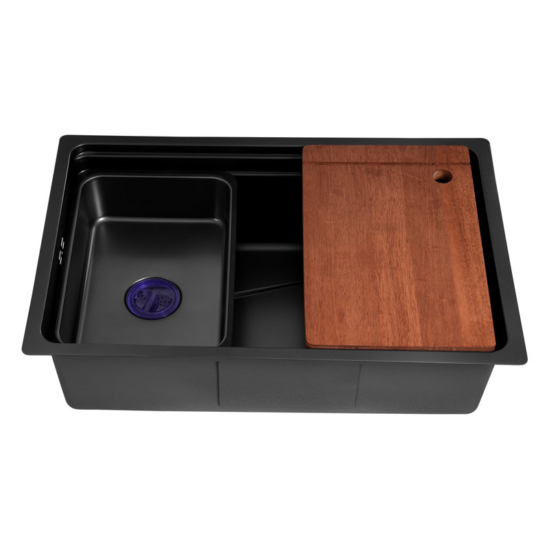 26.8'' L Single Bowl Stainless Steel Kitchen Sink