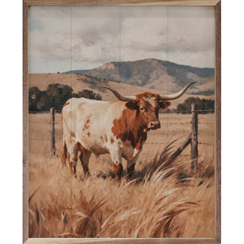 Fence Line Watch, 40" H x 32" W