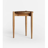 Telica Outdoor Round Teak Side Table