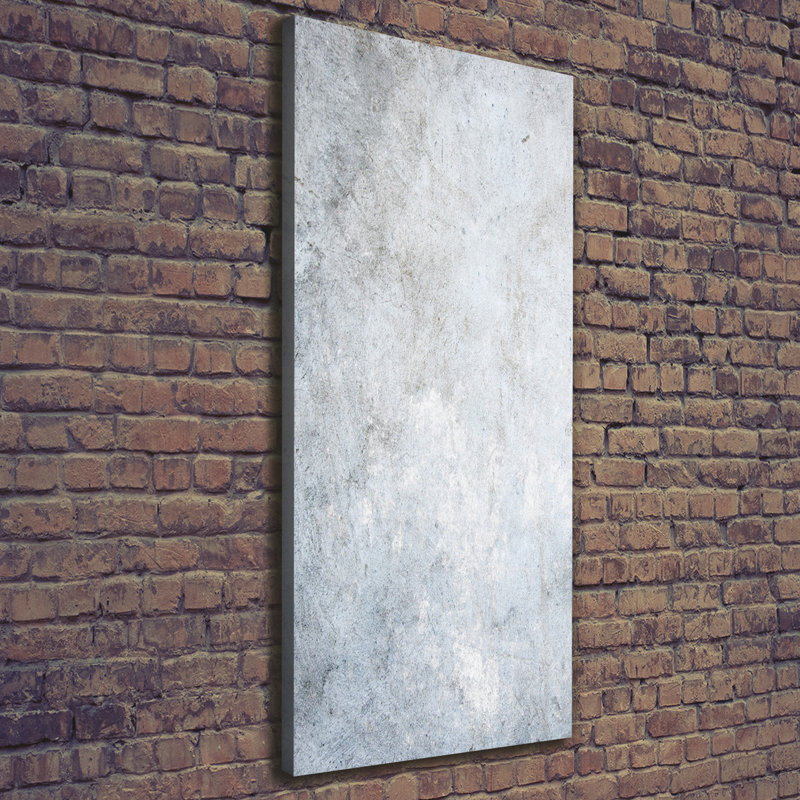 Concrete Background - Wrapped Canvas Print
