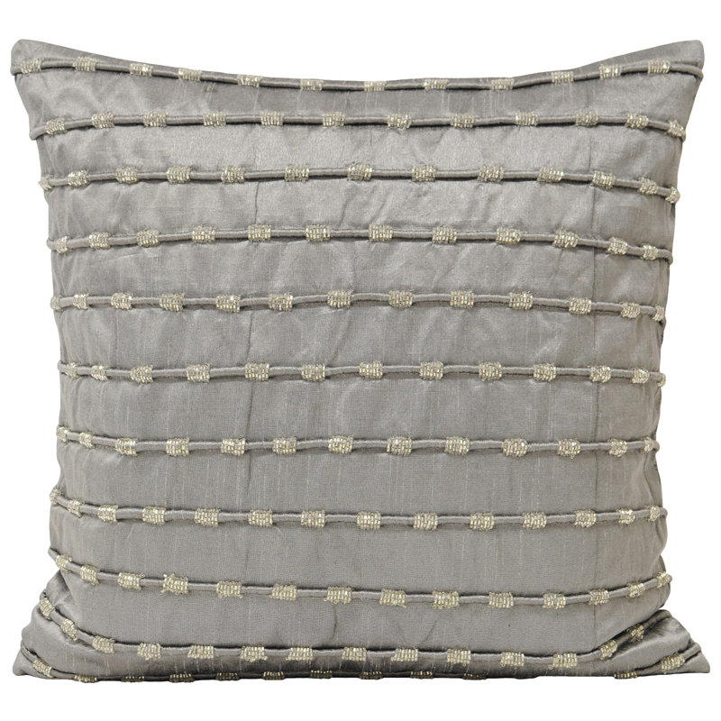 Kismet Striped Square Throw Cushion