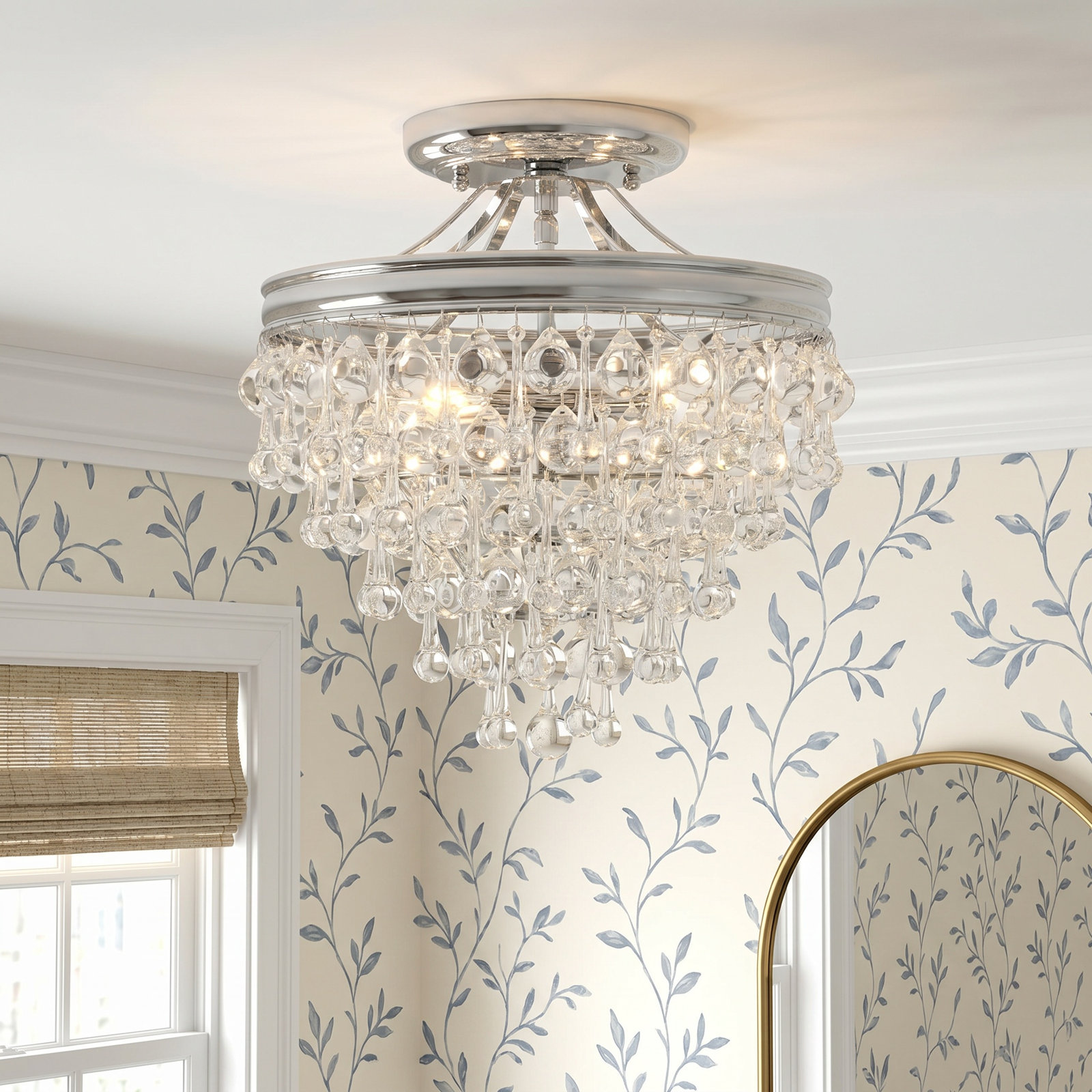 Alto 13" 3-Light Semi Flush Mount
