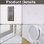 Assis Rectangle Bluetooth LED Metal Mirror