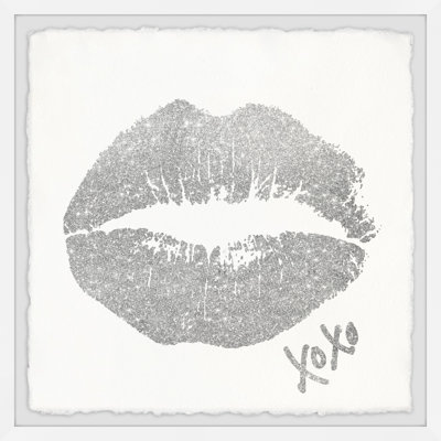 XOXO V 1 Piece Single Picture Frame Wall Art