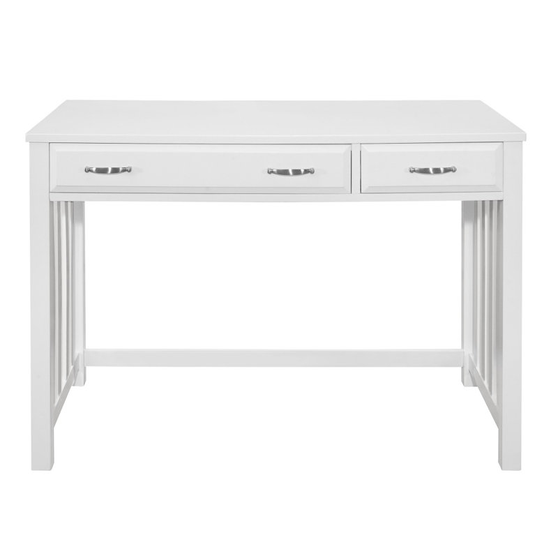 Meuble de bureau moderne et traditionnel avec 2 tiroirs et 2 tiroirs à clavier