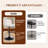 Lirah Vegan Leather Swivel Adjustable Height Upholstered Bar & Counter Stools-773455137-750099286