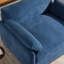 Fauteuil surdimensionné en chenille simple, fauteuil d'appoint large et profond, fauteuil rembourré moderne et confortable-130920991