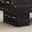 Table basse moderne simple en bois aggloméré à texture de marbre - modèle pratique de 43,3 po x 21,6 po x 17,2 po, ce qui en fait un ajout idéal à tout salon ou appartement