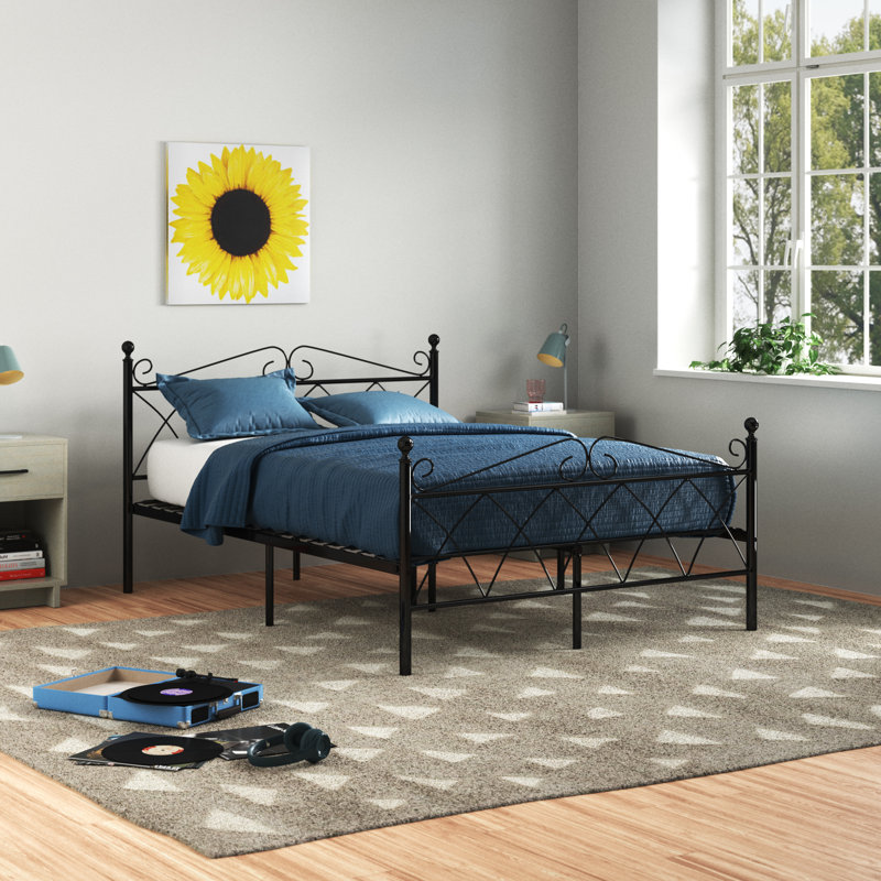 Alastair Metal Bed, Double (4'6)