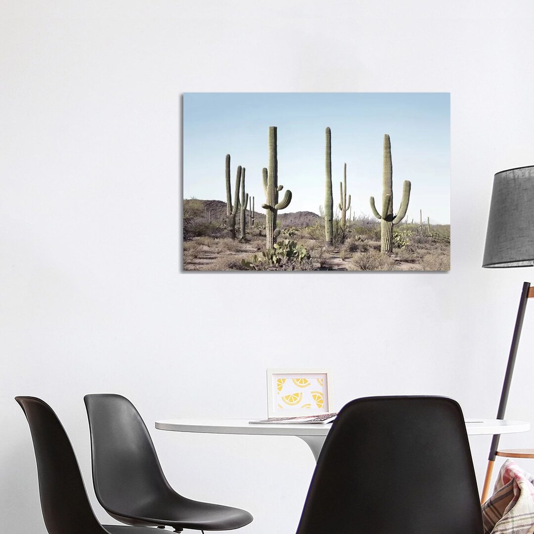 Cactus Land von Sisi & Seb - Galerie-verpackte Leinwand Giclée