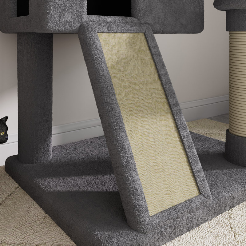 Arbre à chat H 35,8 po Gateshead, Gris