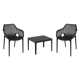 Farrah 2 Person Armchair Seating Set
