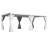 20 Ft. W x 10 Ft. D Aluminum Patio Pergola
