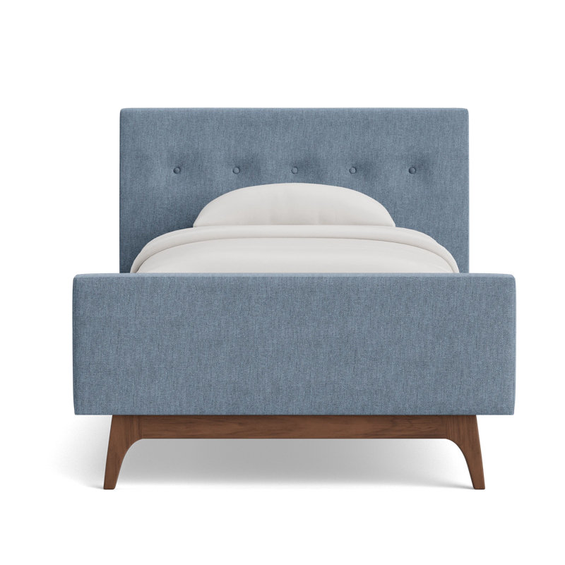 Tyler Bed, Twin, Performance Weave - Onyx